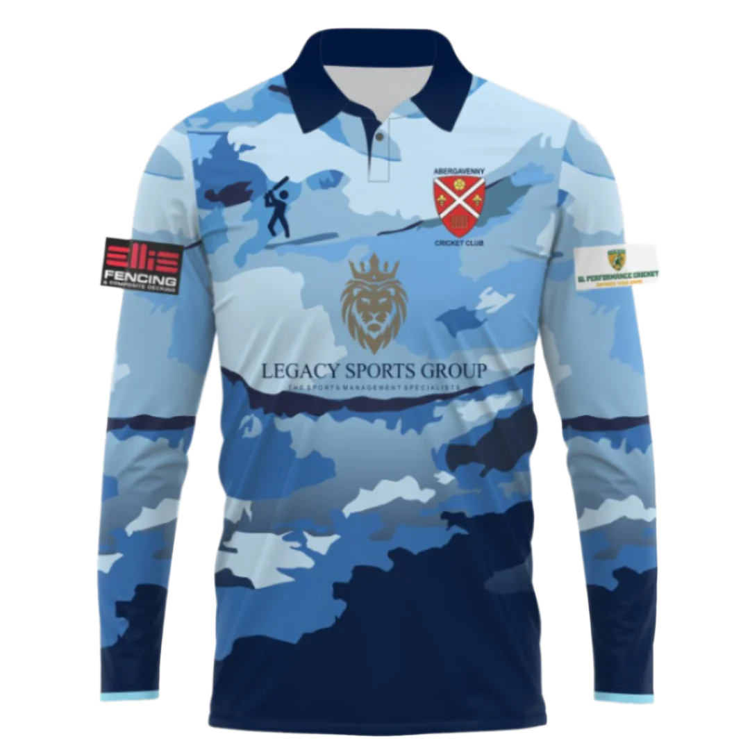 Abergavenny CC Long Sleeve Playing Shirt