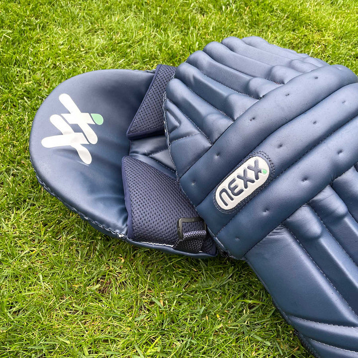 NEXX XX1 Girl's Cricket Batting Pads - Navy Blue