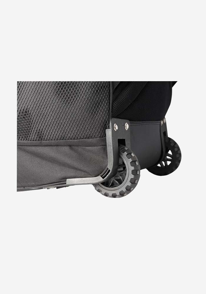 Shrey Elite Duffle Bag (Black/Ivory)