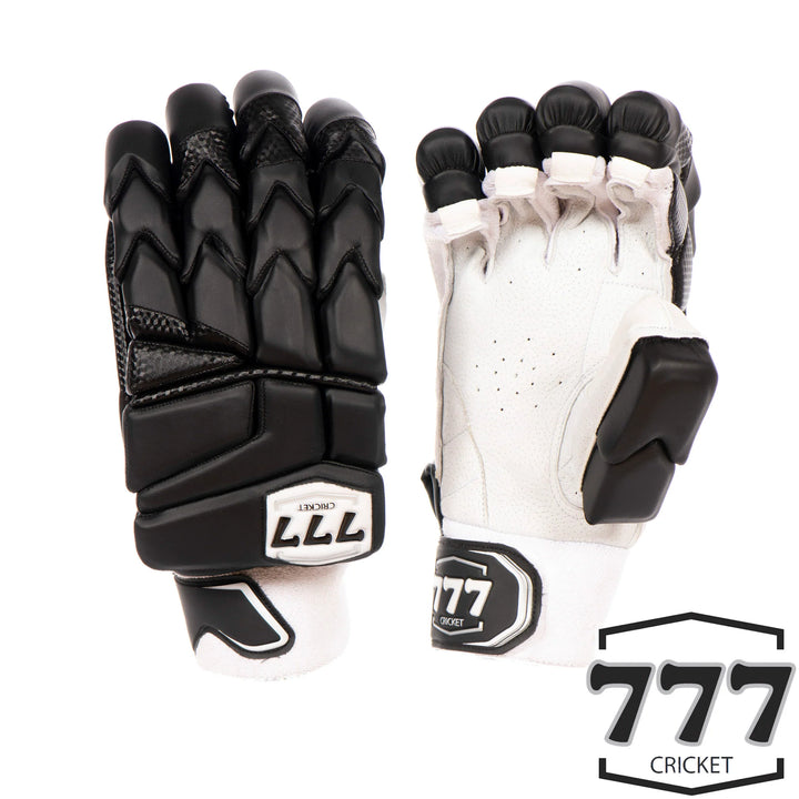 Black Pro Batting Gloves