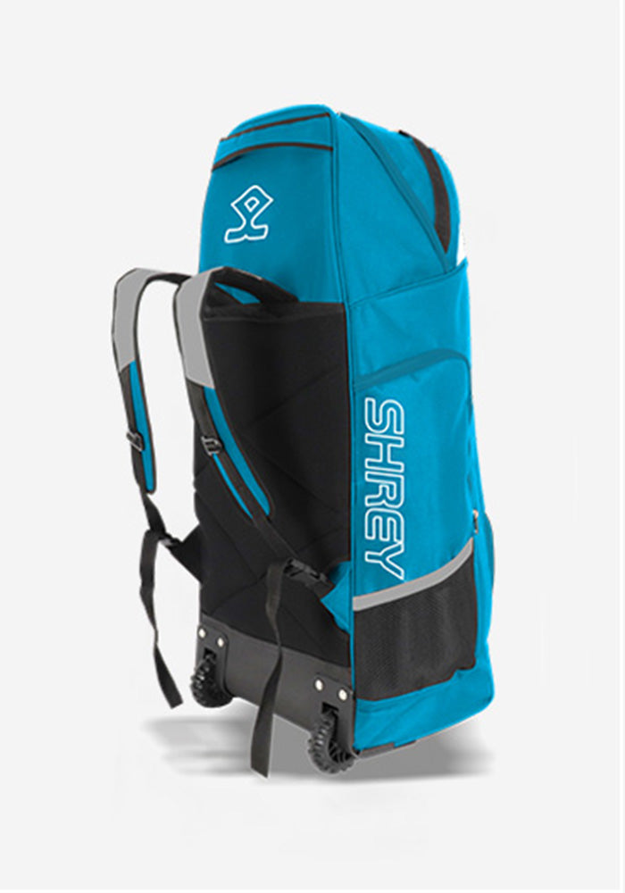 Shrey Elite Duffle Bag (Cerulean/Grey)