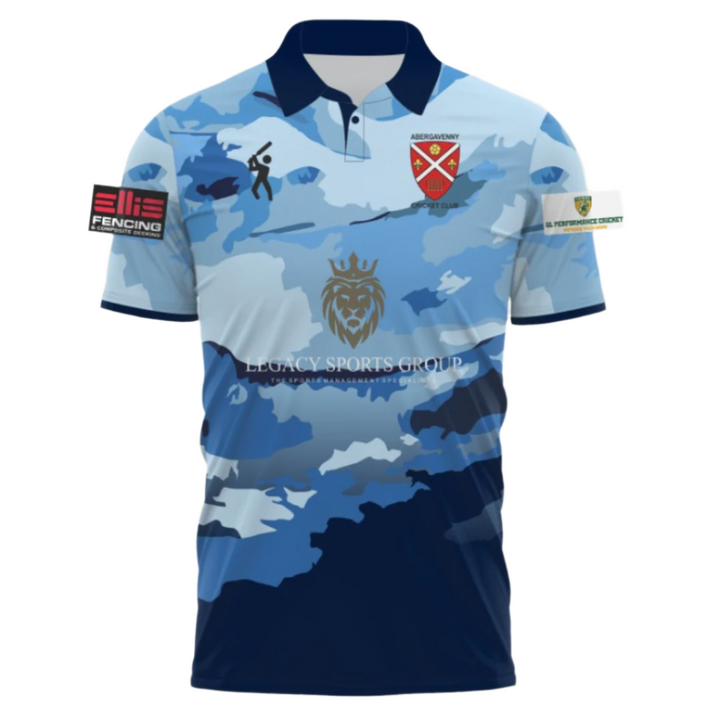 Abergavenny CC Junior Short Sleeve Playing Shirt