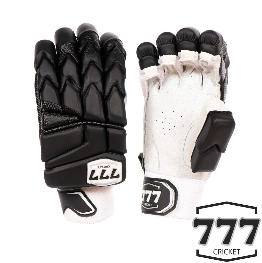 Black Pro Batting Gloves 